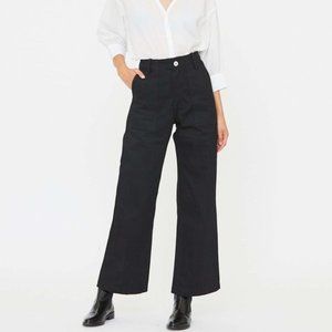 Esby Apparel Finch Jean in Black Selvedge Denim - Size 6